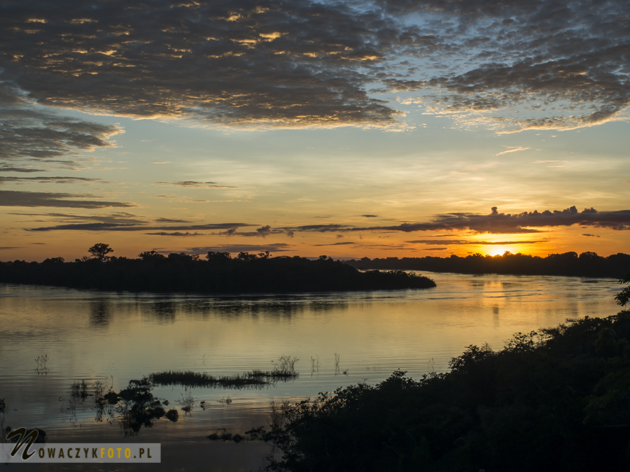 Dżungla Amazońska, widok na rzekę