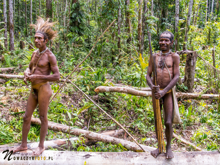 Korowajowie, Papua, Indonezja